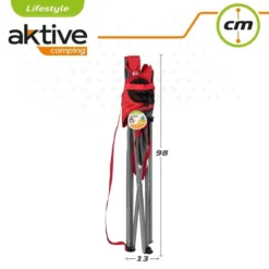 AKTIVE - Chaise De Camping XL Avec Porte-Gobelet -Quechua Magasin aktive chaise de camping xl avec porte gobelet 6