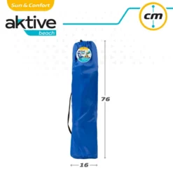 AKTIVE - Chaise Pliante Avec Poche Et Poignée De Transport -Quechua Magasin aktive chaise pliante avec poche et poignee de transport 5