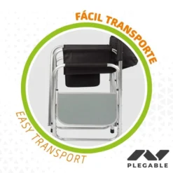 AKTIVE - Chaise Pliante Avec Table Amovible -Quechua Magasin aktive chaise pliante avec table amovible 3