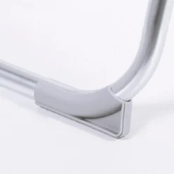 AKTIVE - Chaise Pliante Haute Avec Dossier Haut Réglable 5 Positions, Gris -Quechua Magasin aktive chaise pliante haute avec dossier haut reglable 5 positions gris 6