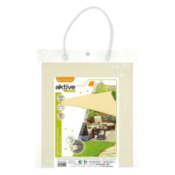 Aktive Garden Uv50 Store Triangulaire Couleur Crème -Quechua Magasin aktive garden uv50 store triangulaire couleur creme 3