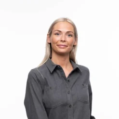 Bergans Of Norway Tovdal - Chemise De Marche Pour Femmes - Gris Foncé -Quechua Magasin bergans of norway tovdal chemise de marche pour femmes gris fonce 2