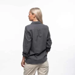 Bergans Of Norway Tovdal - Chemise De Marche Pour Femmes - Gris Foncé -Quechua Magasin bergans of norway tovdal chemise de marche pour femmes gris fonce 3