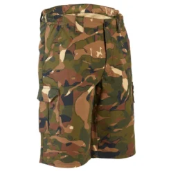Bermuda 500 Camouflage Woodland V1 Vert Et Marron