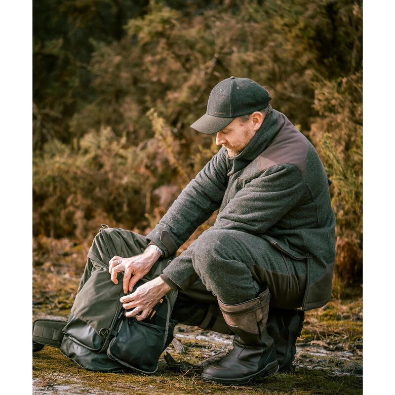 Bottes Chasse Chaudes Imperméables Cuir 900. 9 Bottes Chasse Chaudes Imperméables Cuir 900. – Image 9