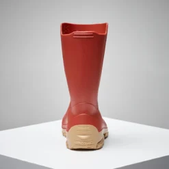 BOTTILLONS INVERNESS 100 JUNIOR ROUGE -Quechua Magasin bottillons inverness 100 junior rouge 2