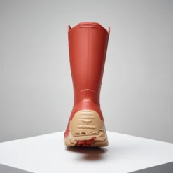 BOTTILLONS INVERNESS 100 JUNIOR ROUGE -Quechua Magasin bottillons inverness 100 junior rouge 3