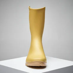 BOTTILLONS JAUNES LEGER PVC 100 FEMME 12 BOTTILLONS JAUNES LEGER PVC 100 FEMME -Quechua Magasin bottillons jaunes leger pvc 100 femme 5