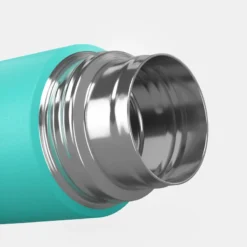 Quechua Bouteille Isotherme Inox 0,4L Avec Gobelet Pour La Randonnée - Turquoise -Quechua Magasin bouteille isotherme inox 04l avec gobelet pour la randonnee turquoise 6