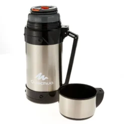 Quechua Bouteille Isotherme Inox 1,5L Avec Gobelet Pour La Randonnée -Quechua Magasin bouteille isotherme inox 15l avec gobelet pour la randonnee 4