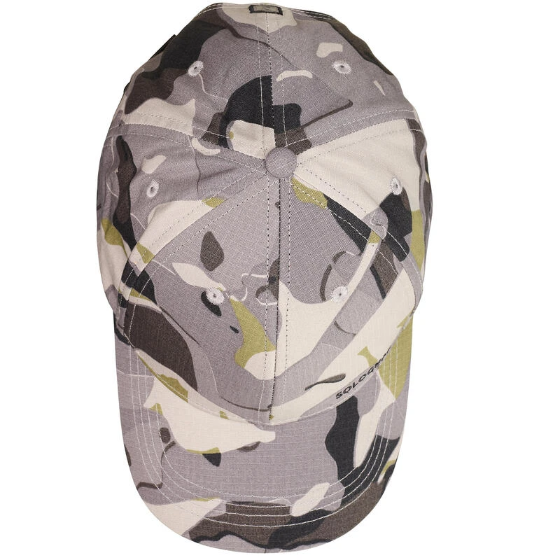 Casquette Chasse 500 Résistante Camo Woodland Gris 7 Casquette Chasse 500 Résistante Camo Woodland Gris – Image 7