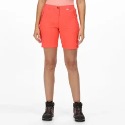 Regatta Chaska II Short De Randonnée Pour Femme - Orange -Quechua Magasin chaska ii short de randonnee pour femme orange 4