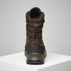 CHAUSSURES CHASSE IMPERMÉABLES CHAUDES CUIR CROSSHUNT 540 MARRON -Quechua Magasin chaussures chasse impermeables chaudes cuir crosshunt 540 marron 3