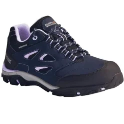 Regatta Chaussures De Randonnée HOLCOMBE Unisexe (Bleu Marine/lilas)