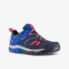 Quechua Chaussures Imperméables De Randonnée Enfant Avec Lacet -CROSSROCK Bleu - 35-38