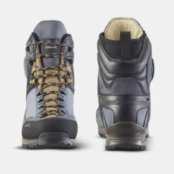 CHAUSSURES TREKKING CUIR IMPERMEABLES VIBRAM - MT500 ULTRA - HOMME HAUTE -Quechua Magasin chaussures trekking cuir impermeables vibram mt500 ultra homme haute 2