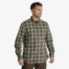 CHEMISE 100 A CARREAUX VERTE