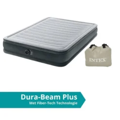 Quechua Magasin -Quechua Magasin comfort plush queen lit gonflable 203x152x33cm compris les accessoires 1