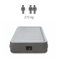 Intex Comfort-Plush 'Queen' - Lit Gonflable - 203x152x33cm - Compris Les Accessoires -Quechua Magasin comfort plush queen lit gonflable 203x152x33cm compris les accessoires 2