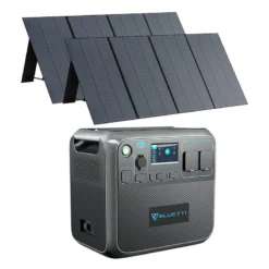 Générateur Électrique BLUETTI AC200P Avec 2 Panneau Solaire 350W PV350