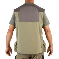 Gilet Chasse Léger Et Respirant Homme - 500 Vert Clair -Quechua Magasin gilet chasse leger et respirant homme 500 vert clair 2
