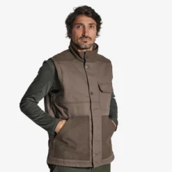 GILET RESISTANT 500 MARRON 16 GILET RESISTANT 500 MARRON -Quechua Magasin gilet resistant 500 marron 6