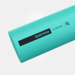 Quechua Gourde Alu 1L Avec Bouchon à Ouverture Rapide Pour La Randonnée - Vert -Quechua Magasin gourde alu 1l avec bouchon a ouverture rapide pour la randonnee vert 2