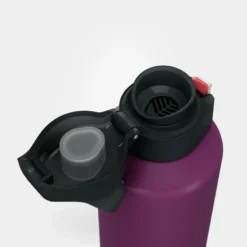 Quechua Gourde Alu 1L Avec Bouchon à Ouverture Rapide Pour La Randonnée - Violet -Quechua Magasin gourde alu 1l avec bouchon a ouverture rapide pour la randonnee violet 7
