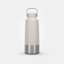 Quechua Gourde Inox 1L Avec Bouchon à Vis Pour La Randonnée - Blanc -Quechua Magasin gourde inox 1l avec bouchon a vis pour la randonnee blanc 9