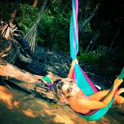 TICKET TO THE MOON Hamac TTTM King Size Bleu Aqua / Rose 7 TICKET TO THE MOON Hamac TTTM King Size Bleu Aqua / Rose -Quechua Magasin hamac tttm king size bleu aqua rose 3