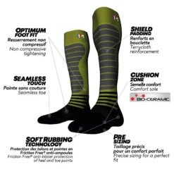 Monnet HUNTING EXPERT - CHAUSSETTE HAUTE DE CHASSE 9 Monnet HUNTING EXPERT - CHAUSSETTE HAUTE DE CHASSE -Quechua Magasin hunting expert chaussette haute de chasse 4