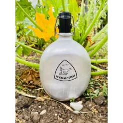 La Gourde Française Ovale 1 Litre - Métal En Aluminium Recyclé -Quechua Magasin la gourde francaise ovale 1 litre metal en aluminium recycle 3