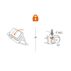 Lampe Frontale Petzl Bindi Orange -Quechua Magasin lampe frontale petzl bindi orange 2