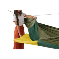 TICKET TO THE MOON Mat Hamac Bleu Marine (Avec Insert Matelas) -Quechua Magasin mat hamac bleu marine avec insert matelas 4