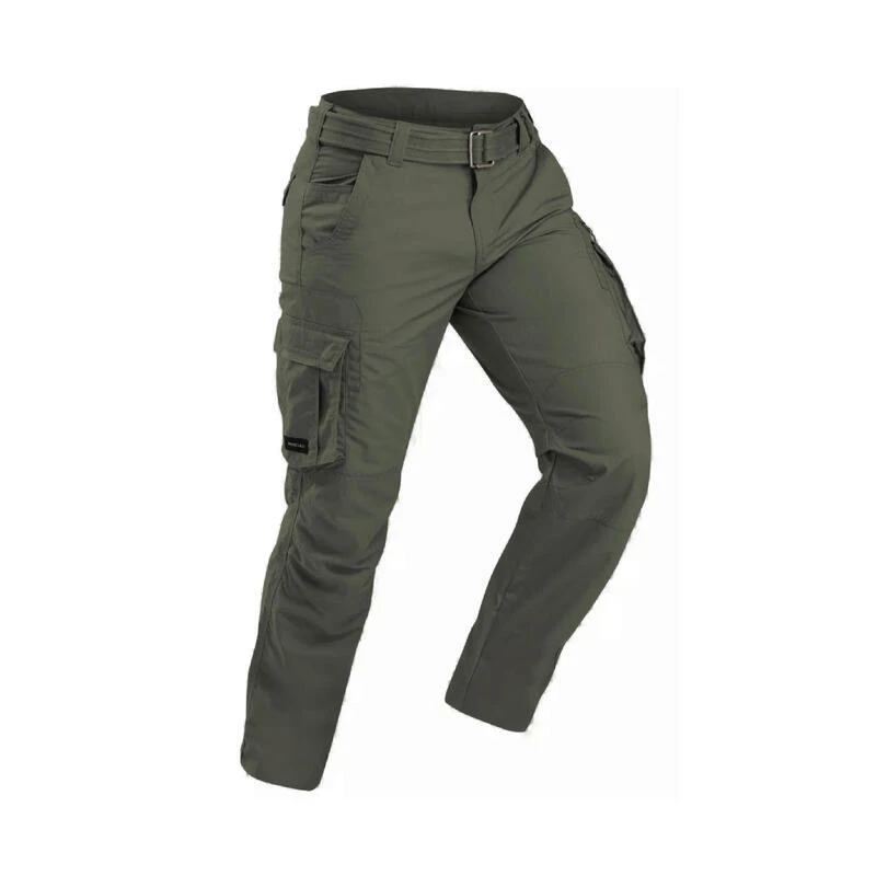 Pantalon Cargo De Trek Voyage - TRAVEL 100 Kaki Homme 2 Pantalon Cargo De Trek Voyage - TRAVEL 100 Kaki Homme – Image 2