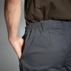 PANTALON CARGO RESISTANT STEPPE 300 GRIS -Quechua Magasin pantalon cargo resistant steppe 300 gris 8