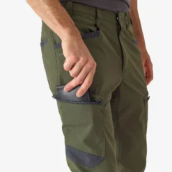 PANTALON CARGO STEPPE 540 VERT -Quechua Magasin pantalon cargo steppe 540 vert 2