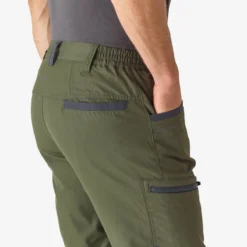 PANTALON CARGO STEPPE 540 VERT -Quechua Magasin pantalon cargo steppe 540 vert 4