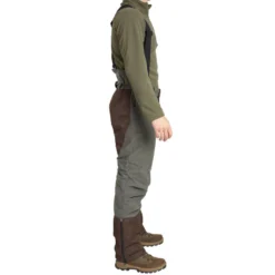 PANTALON CHASSE A BRETELLES CHAUD -20°C VERT 100 12 PANTALON CHASSE A BRETELLES CHAUD -20°C VERT 100 -Quechua Magasin pantalon chasse a bretelles chaud 20c vert 100 3