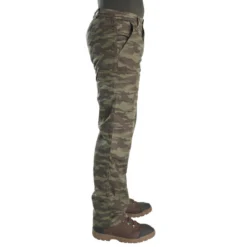 PANTALON CHASSE CHAUD CAMOUFLAGE 100 12 PANTALON CHASSE CHAUD CAMOUFLAGE 100 -Quechua Magasin pantalon chasse chaud camouflage 100 2