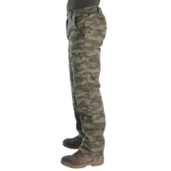 PANTALON CHASSE CHAUD CAMOUFLAGE 100 13 PANTALON CHASSE CHAUD CAMOUFLAGE 100 -Quechua Magasin pantalon chasse chaud camouflage 100 3