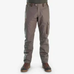 PANTALON CHASSE IMPERMÉABLE CHAUD 500 VERT -Quechua Magasin pantalon chasse impermeable chaud 500 vert 2