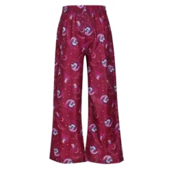 Regatta Pantalon De Pluie WONDER Enfant (Rose Foncé)