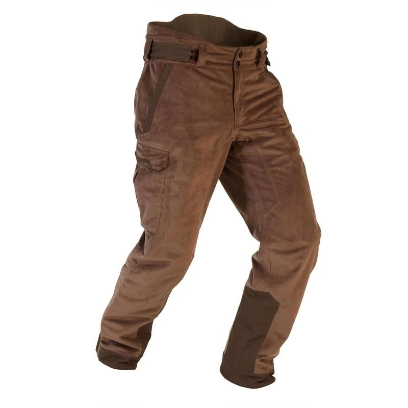 PANTALON IMPERMÉABLE CHAUD 900 MARRON 2 PANTALON IMPERMÉABLE CHAUD 900 MARRON – Image 2