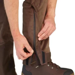 PANTALON IMPERMÉABLE CHAUD 900 MARRON 19 PANTALON IMPERMÉABLE CHAUD 900 MARRON -Quechua Magasin pantalon impermeable chaud 900 marron 9