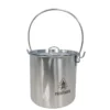 Pathfinder Pot En Acier Inoxydable Avec Couvercle (1,9 L)