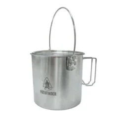 Pathfinder Pot En Acier Inoxydable Avec Couvercle (1,9 L) -Quechua Magasin pathfinder pot en acier inoxydable avec couvercle 19 l 2