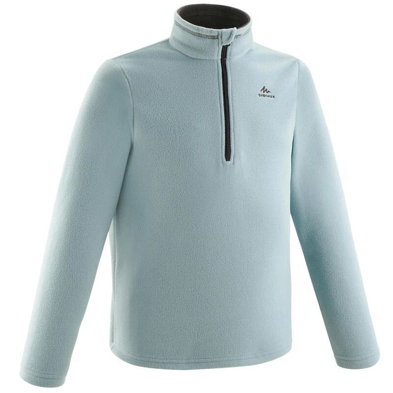 Quechua Polaire De Randonnée - MH100 Grise Clair - Enfant 7-15 Ans 2 Quechua Polaire De Randonnée - MH100 Grise Clair - Enfant 7-15 Ans – Image 2