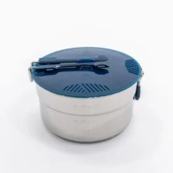 Quechua Popote Camp Du Randonneur MH100 Inox 4 Personnes (2,6L) -Quechua Magasin popote camp du randonneur mh100 inox 4 personnes 26l 2