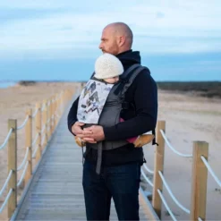 PORTE-BÉBÉ PHYSIOLOGIQUE EN COTON BIO - CLIPTSY - BAMBIN De 10 Kg à 3 Ans -Quechua Magasin porte bebe physiologique en coton bio cliptsy bambin de 10 kg a 3 ans 2